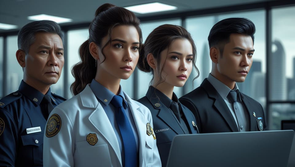 A group of Filipino professionals in within criminology